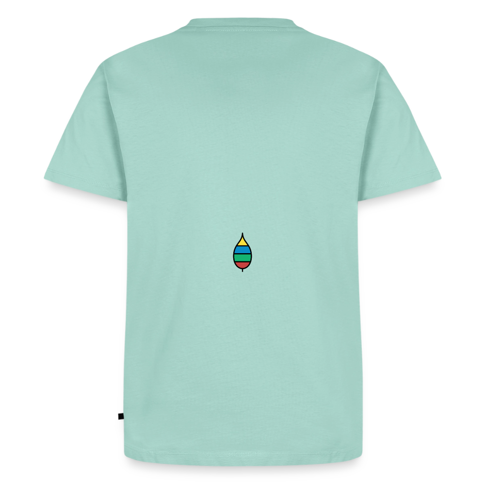 Herren-T-Shirt „papa buntschwanz“ – Baumwolle | buntschwanz - Mint