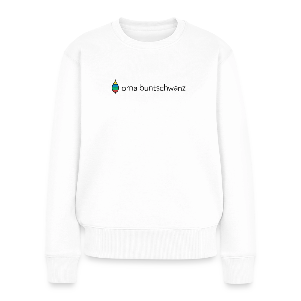 Damen-Pullover „oma buntschwanz“ | buntschwanz - Weiß