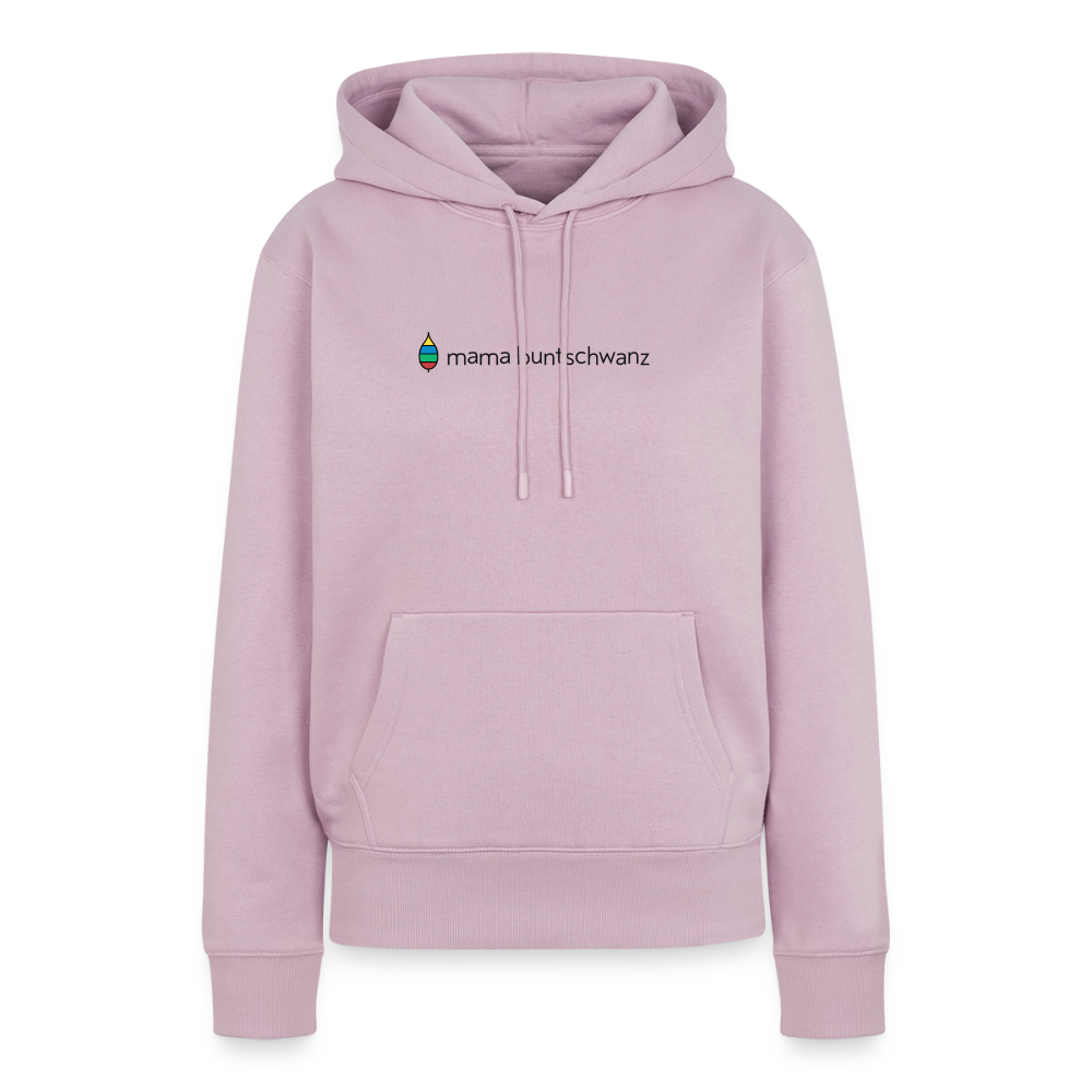 Damen-Hoodie „mama buntschwanz“ | buntschwanz - Altrosa
