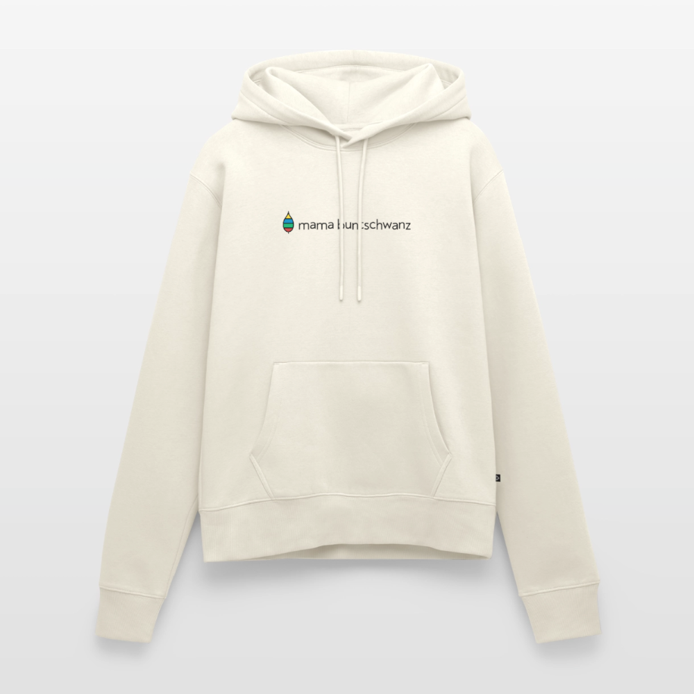 Damen-Hoodie „mama buntschwanz“ | buntschwanz - Naturweiß
