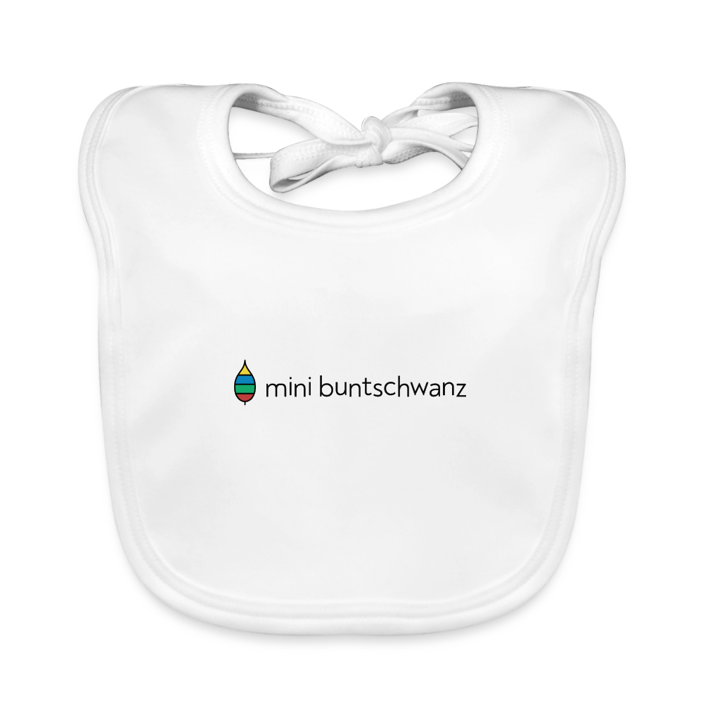Baby Bio-Lätzchen „mini buntschwanz“ | buntschwanz - Weiß