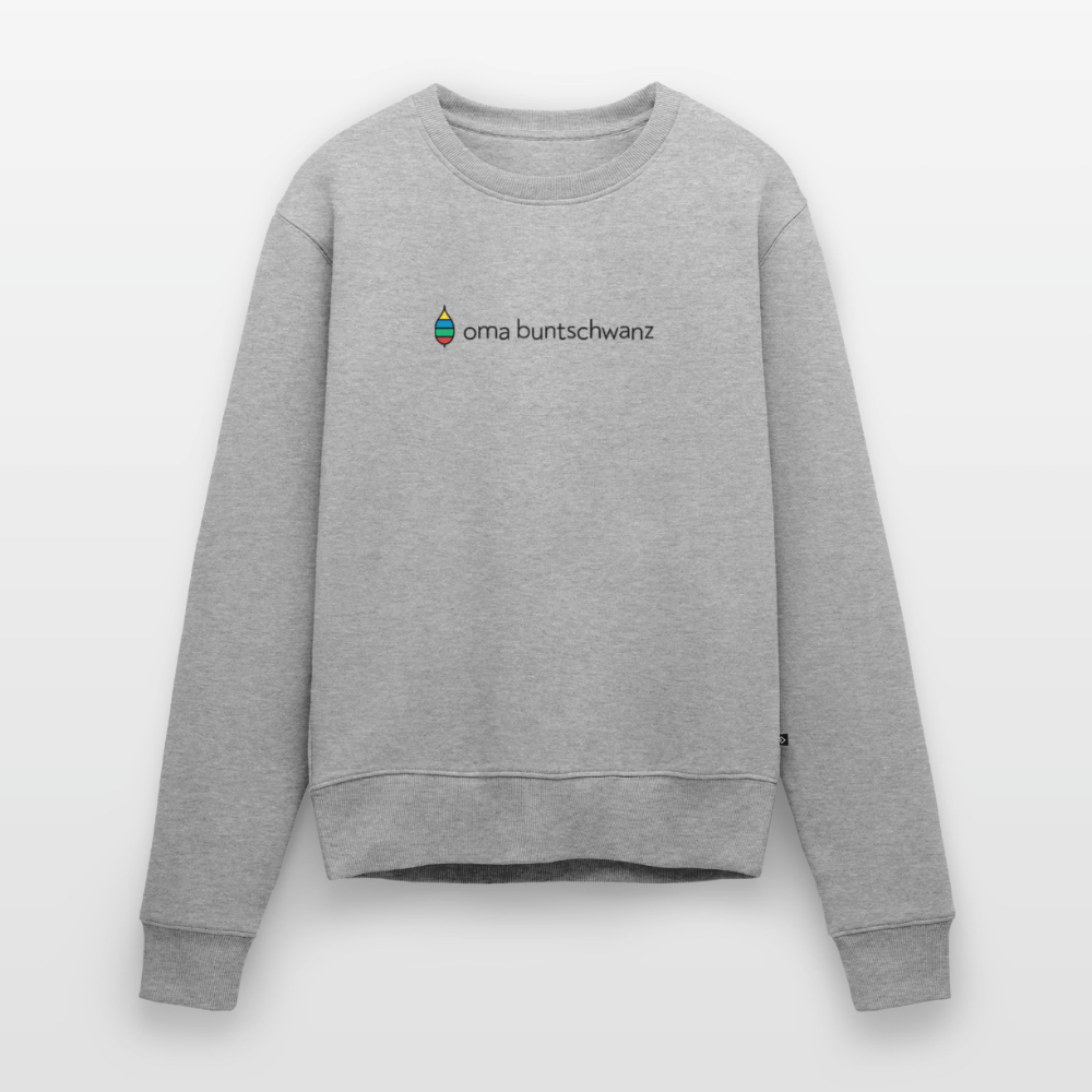 Damen-Pullover „oma buntschwanz“ | buntschwanz - Grau meliert
