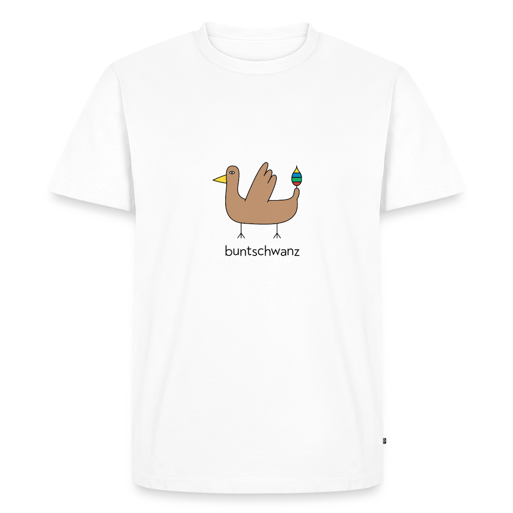 Herren-T-Shirt „Original buntschwanz“ – Baumwolle | buntschwanz - Weiß