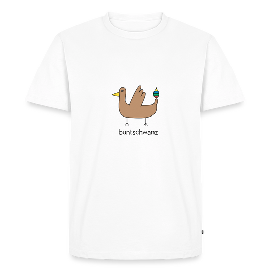 Herren-T-Shirt „Original buntschwanz“ – Baumwolle | buntschwanz - Weiß