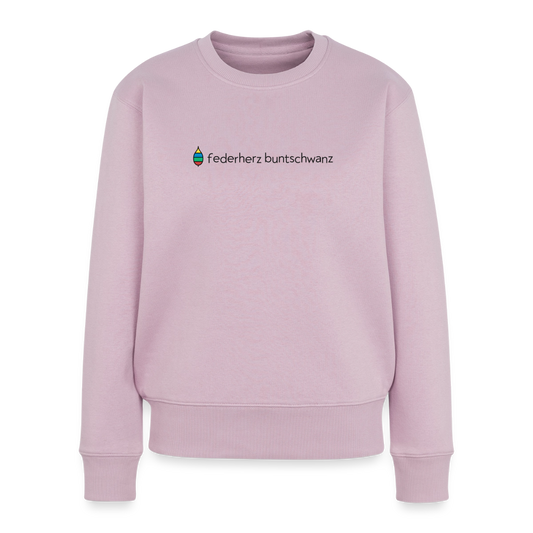 Damen-Pullover „federherz buntschwanz“ | buntschwanz - Altrosa