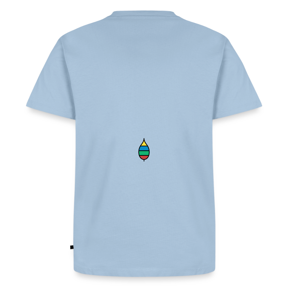 Herren-T-Shirt „opa buntschwanz“ – Baumwolle | buntschwanz - Hellblau