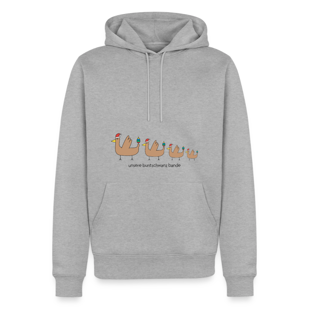 Hoodie „unsere buntschwanz bande“ – Weihnachten | buntschwanz - Grau meliert