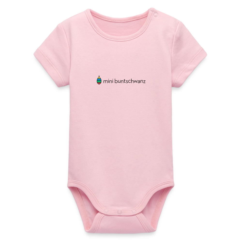 Babybody „mini buntschwanz“ – Bio-Baumwolle | buntschwanz - Hellrosa