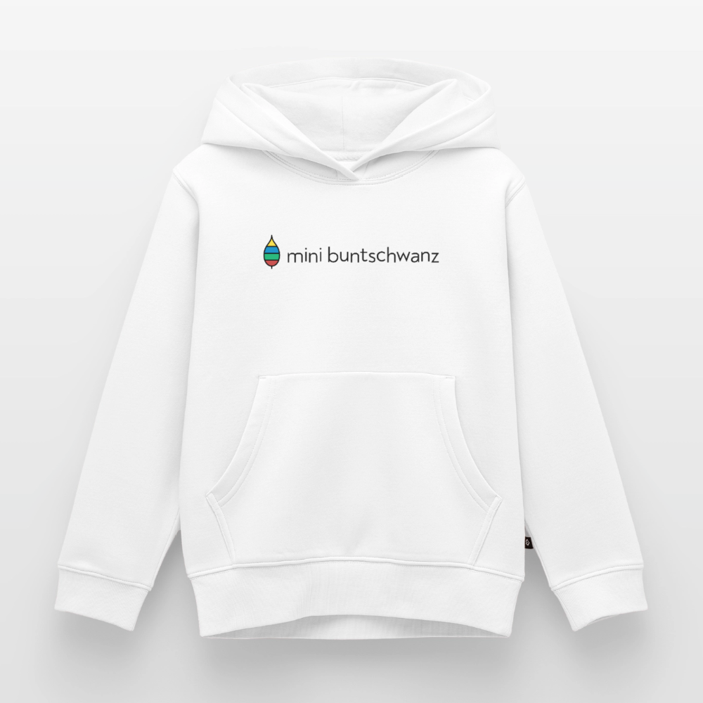 Kinder-Hoodie „mini buntschwanz“ | buntschwanz - Weiß