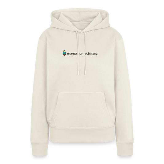 Damen-Hoodie „mama buntschwanz“ | buntschwanz - Naturweiß