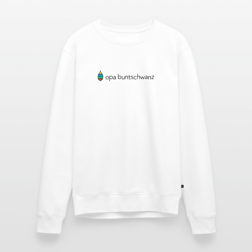 Herren-Pullover „opa buntschwanz“ | buntschwanz - Weiß