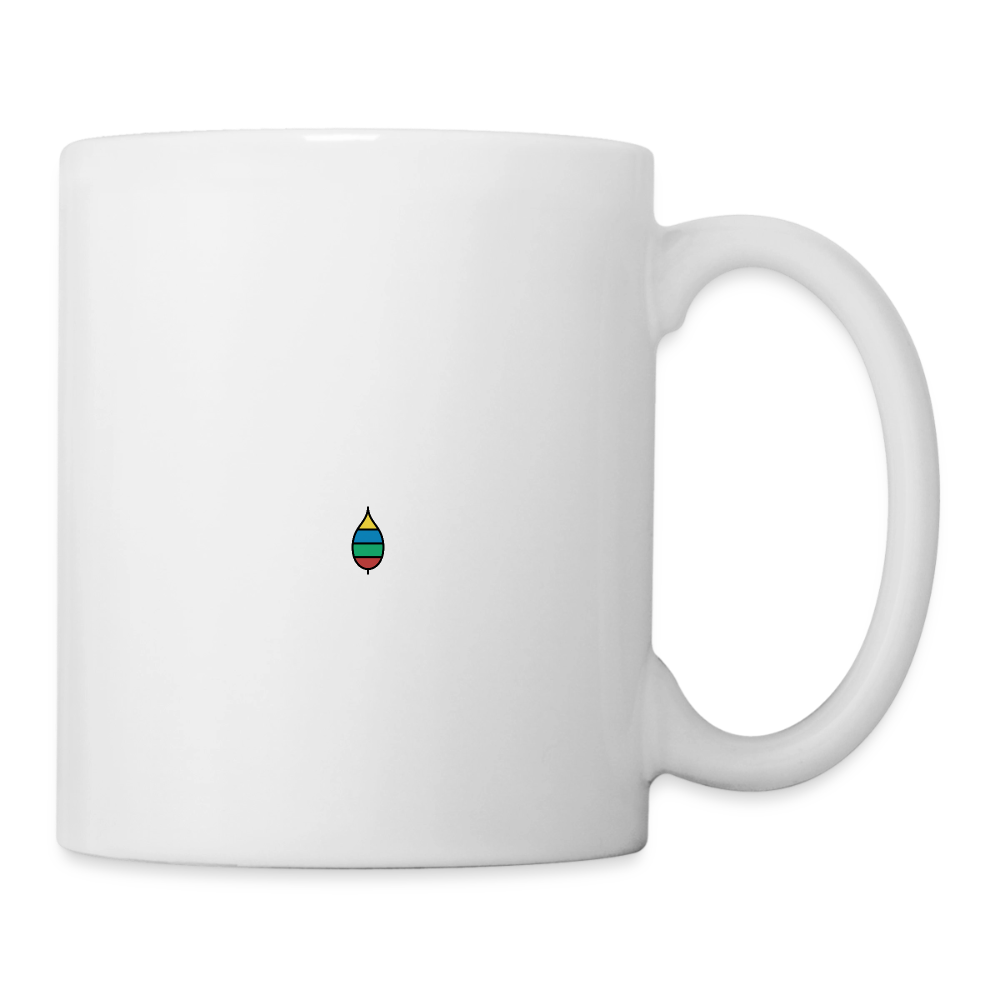Tasse „bunte weihnachten“ – Federbaum | buntschwanz - Weiß