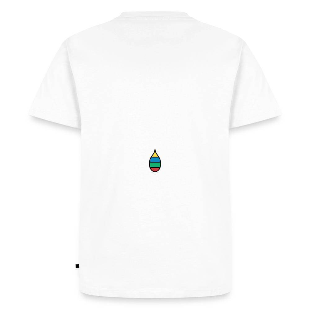 Herren-T-Shirt „opa buntschwanz“ – Baumwolle | buntschwanz - Weiß