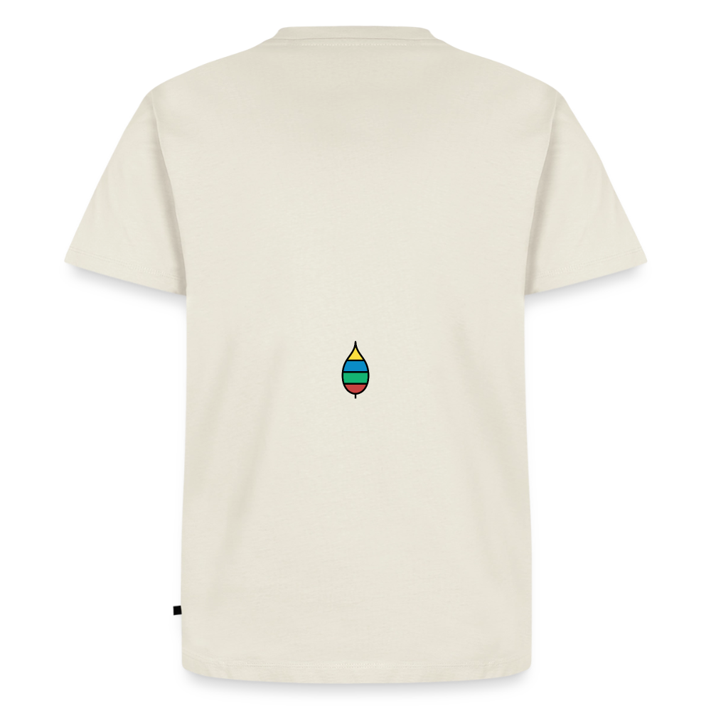 Herren-T-Shirt „opa buntschwanz“ – Baumwolle | buntschwanz - Naturweiß