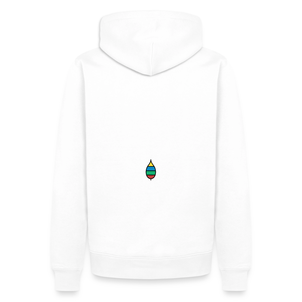 Herren-Hoodie „papa buntschwanz“ | buntschwanz - Weiß