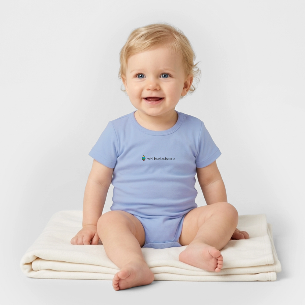 Babybody „mini buntschwanz“ – Bio-Baumwolle | buntschwanz - Sky
