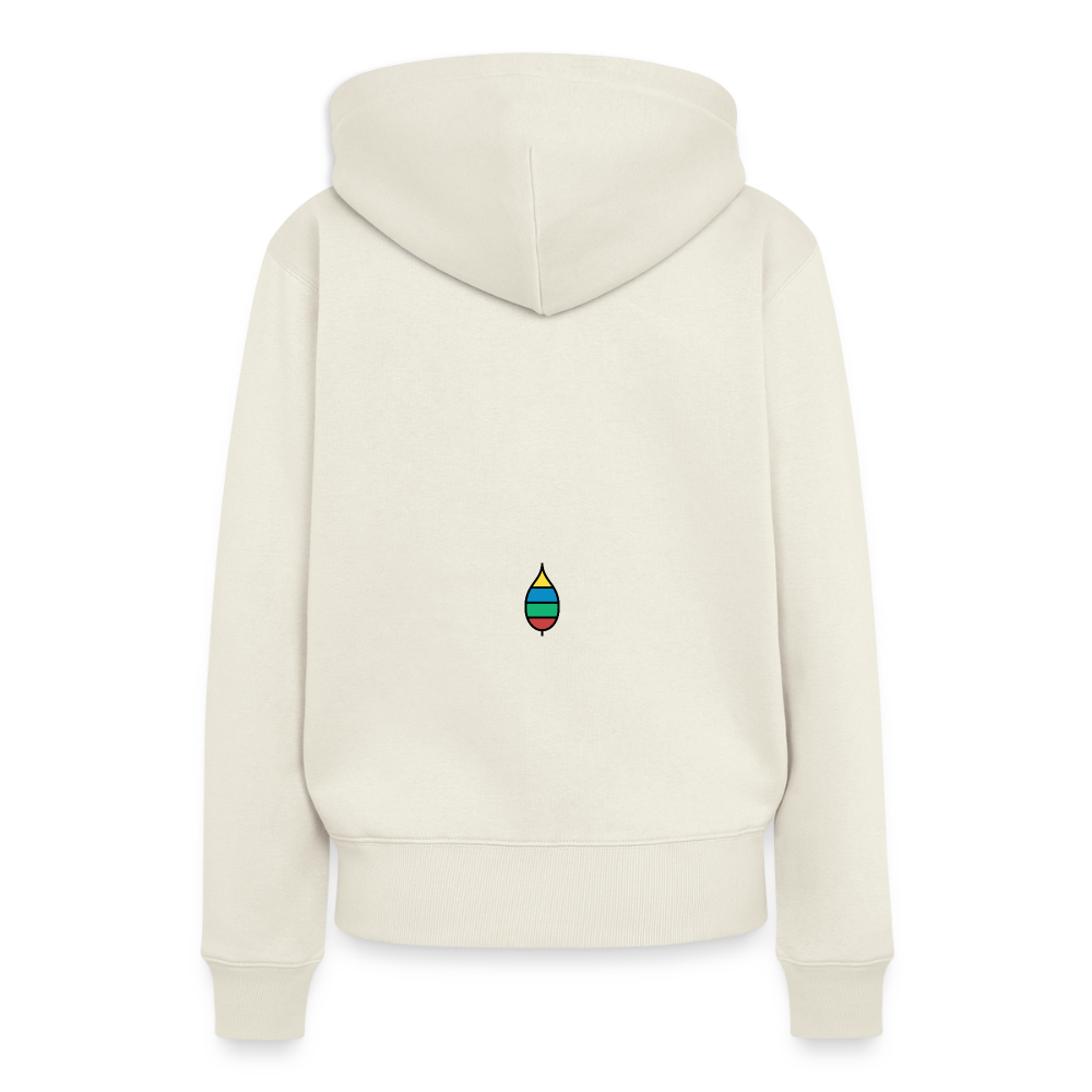 Damen-Hoodie „mama buntschwanz“ | buntschwanz - Naturweiß