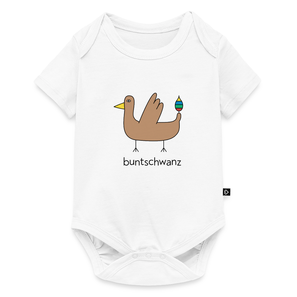 Babybody „Original buntschwanz“ – Bio-Baumwolle | buntschwanz - Weiß