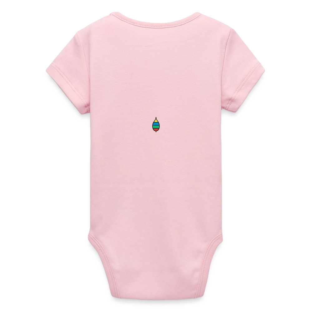 Babybody „mini buntschwanz“ – Bio-Baumwolle | buntschwanz - Hellrosa