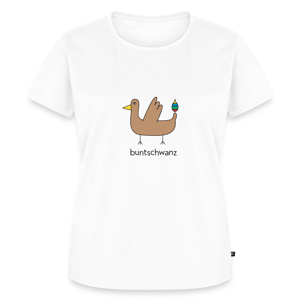 Damen-T-Shirt „Original buntschwanz“ – Baumwolle | buntschwanz - Weiß