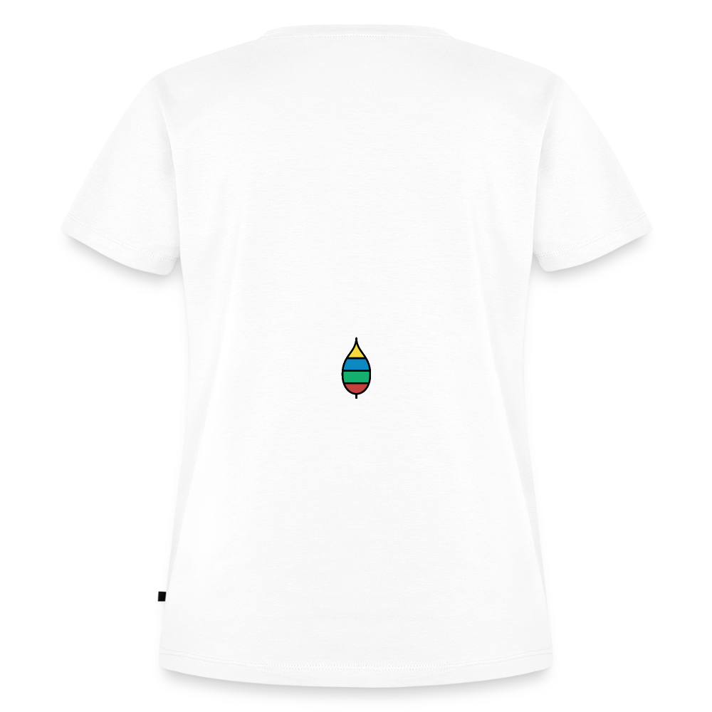 Damen-T-Shirt „oma buntschwanz“ – Baumwolle | buntschwanz - Weiß