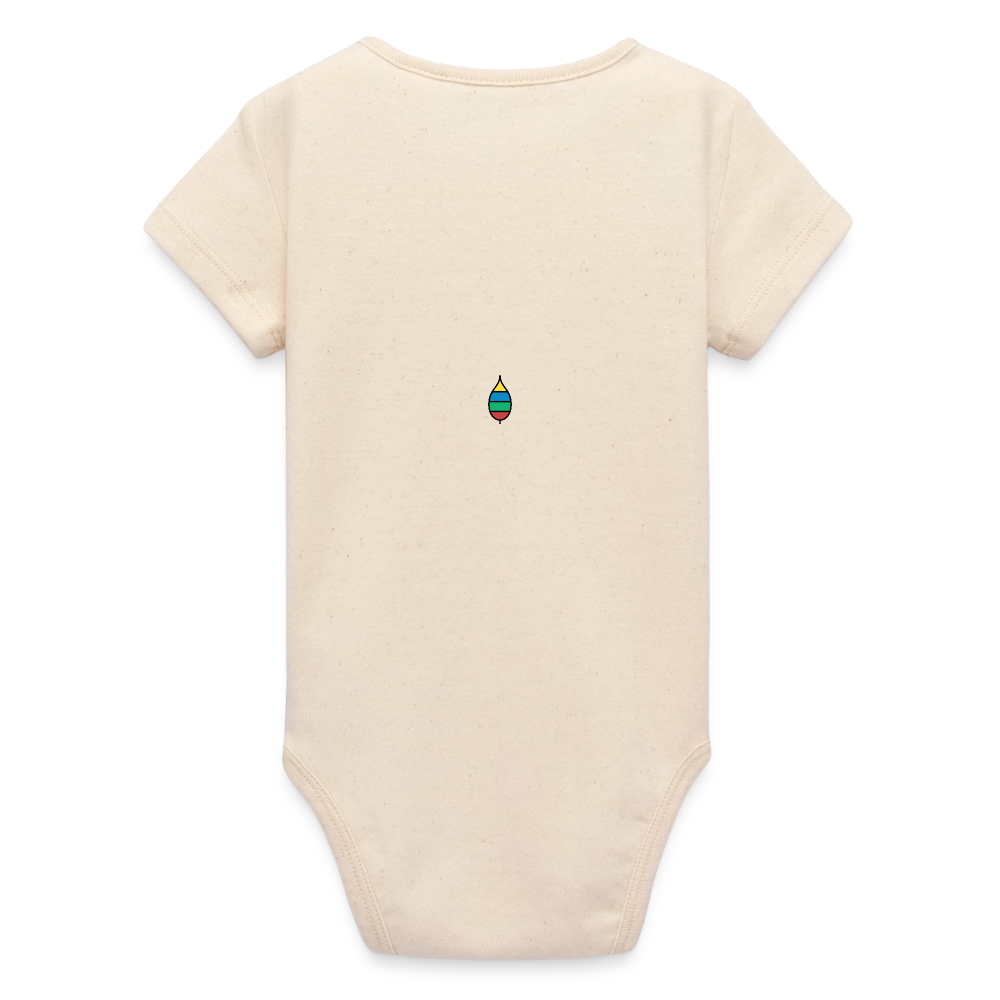 Babybody „mini buntschwanz“ – Bio-Baumwolle | buntschwanz - Natur