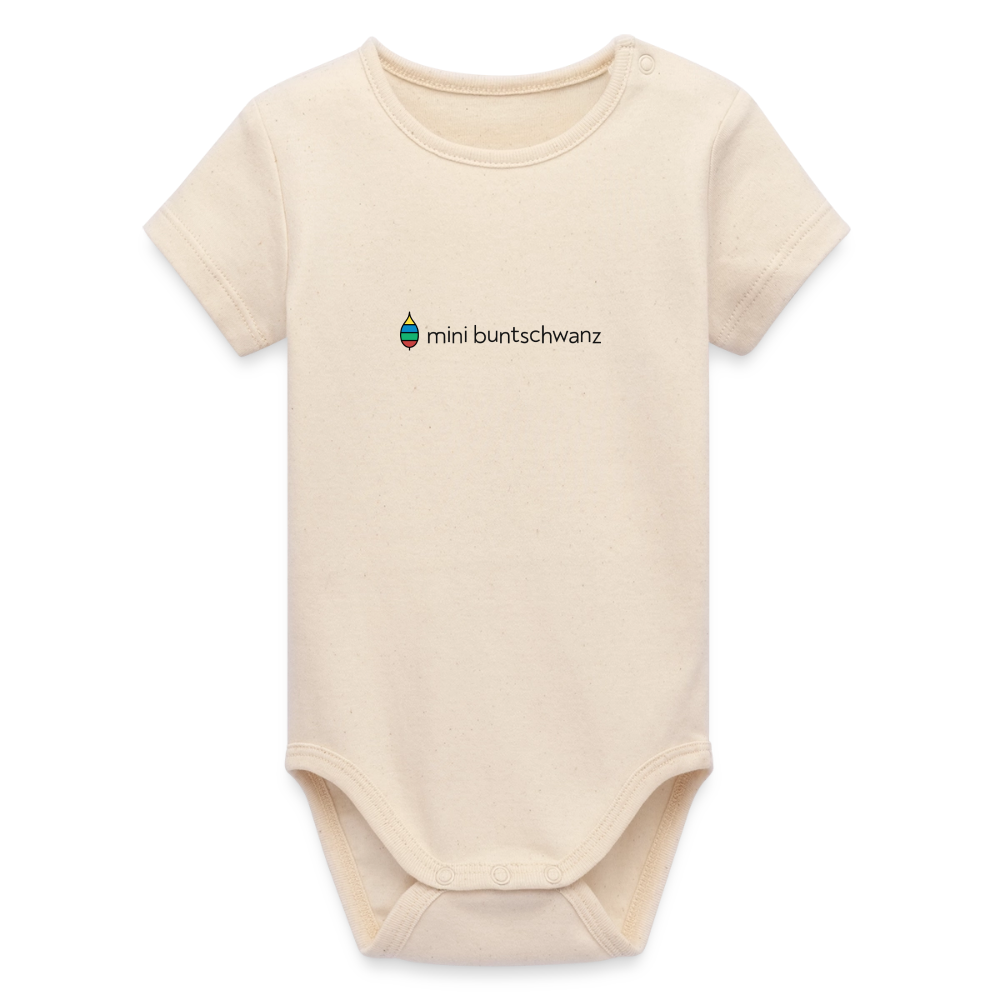 Babybody „mini buntschwanz“ – Bio-Baumwolle | buntschwanz - Natur